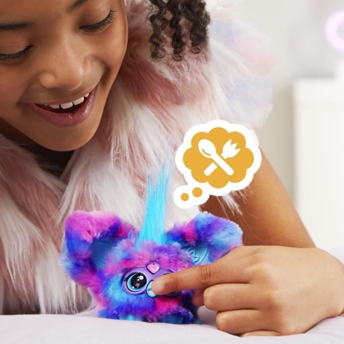 Furby Furblets Luv-Lee K-Pop, Mini peluche électronique pour filles et garçons, plus de 45 sons, a partir de 6 ans, Hasbro