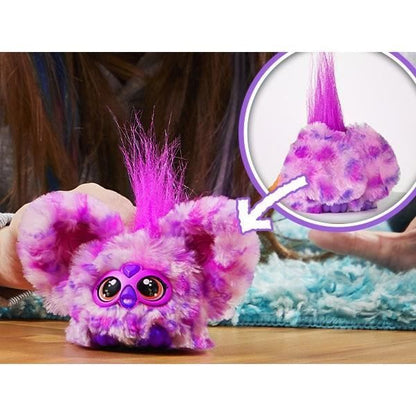 Furby Furblets Hip-Bop, Mini peluche électronique pour filles et garçons, plus de 45 sons, a partir de 6 ans, Hasbro