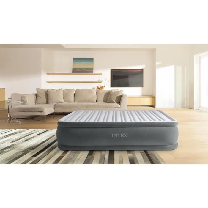 Lit gonflable Comfort Plush Elevated - électrique 2 pers. 64414ND - INTEX