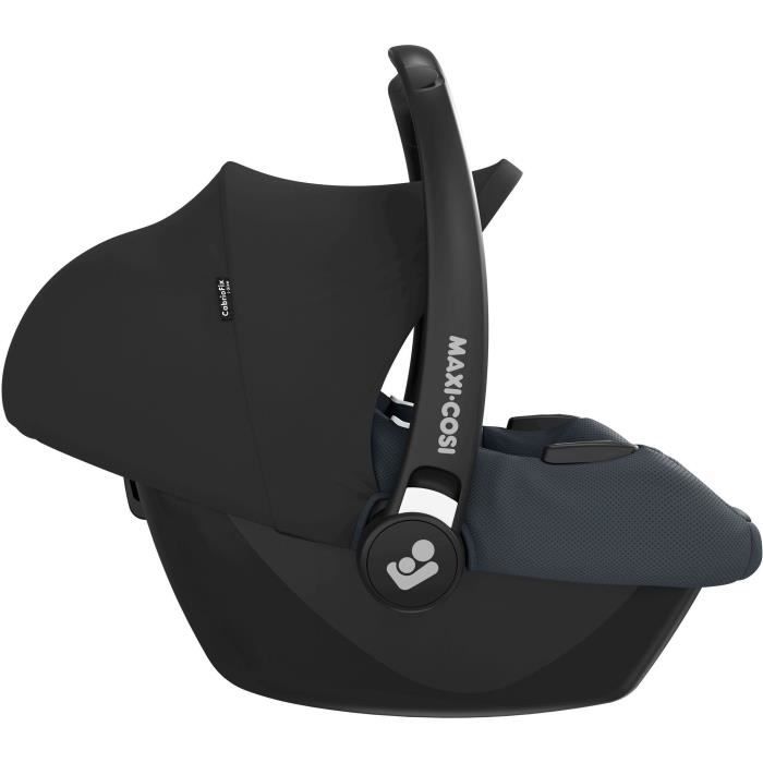 Cosi MAXI COSI Cabriofix i-Size, Groupe 0+, i-Size, avec Réducteur, Isofix, Essential Graphite