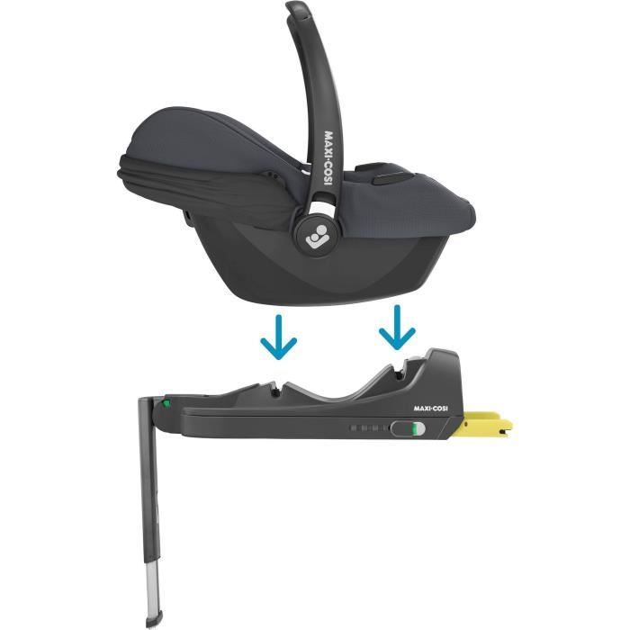 Cosi MAXI COSI Cabriofix i-Size, Groupe 0+, i-Size, avec Réducteur, Isofix, Essential Graphite