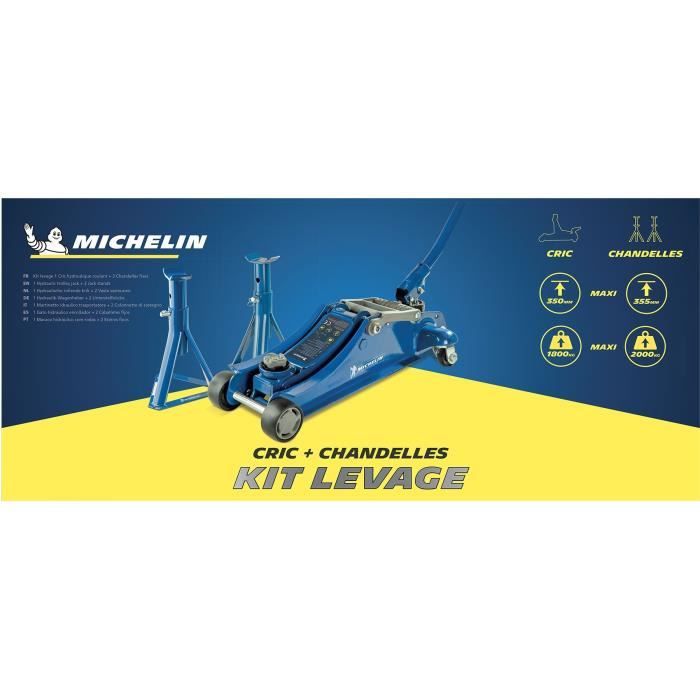 Cric hydraulique rouleur - MICHELIN - 9558