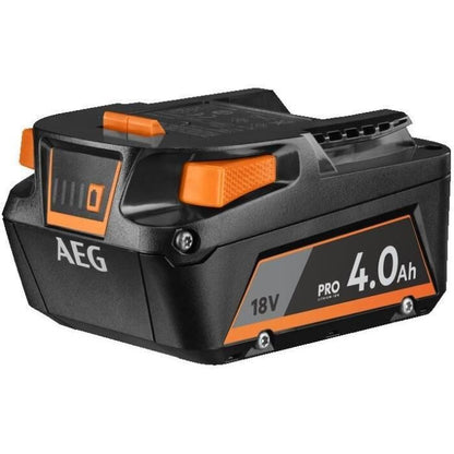 Pack perceuse a percussion + perforateur BL + meuleuse 125 BL - AEG POWERTOOLS - Avec batteries et caisse de rangement 37 L