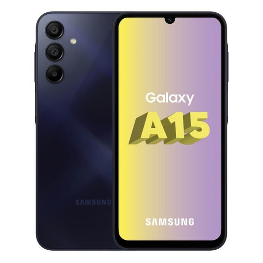 SAMSUNG Galaxy A15 Smartphone 128Go Bleu nuit