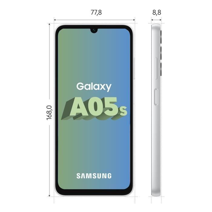 SAMSUNG Galaxy A05s Smartphone 64Go Argent