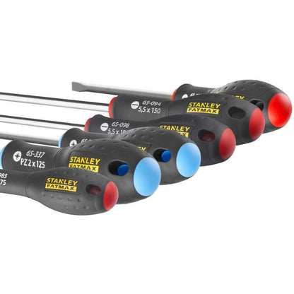 Jeu de 6 Tournevis - STANLEY FATMAX - 0-65-428 - Electricien + Mecanicien + Pozidriv