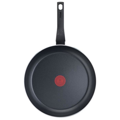 TEFAL Easy Cook & Clean Sauteuse 24 cm + couvercle en verre, Non induction, Revêtement antiadhésif B5543202