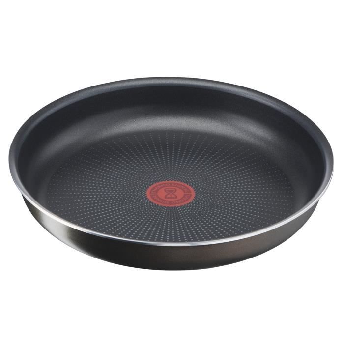 TEFAL INGENIO Poêle 24 cm, Non induction, Revêtement antiadhésif, Fabriqué en France, Easy Plus L1500402