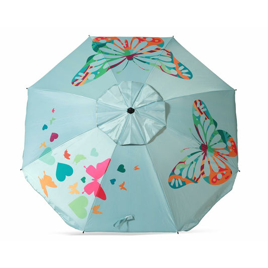 Parasol Bleu 200 cm UPF 50+