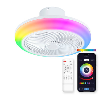 Ventilateur de Plafond avec Lumière KSIX Siroco G (3000k - 6500k)