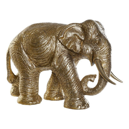 Figurine Décorative DKD Home Decor RF-177265 Doré Résine Eléphant Colonial 83 x 32 x 56 cm