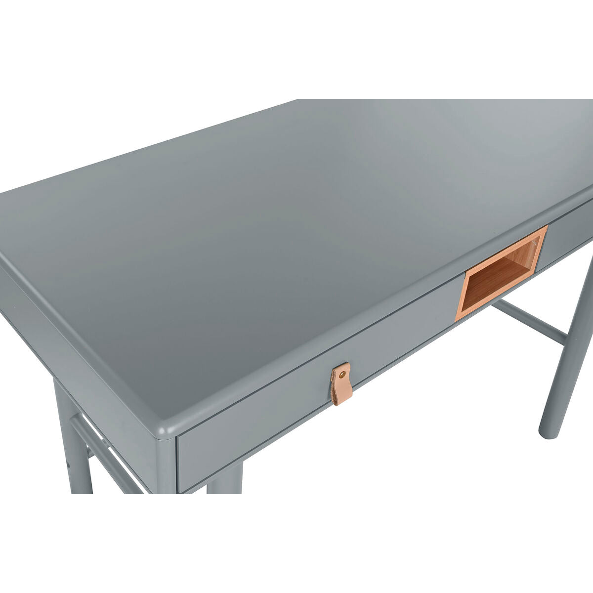 Bureau Home ESPRIT Bleu Gris Bois MDF 120 x 60 x 75 cm