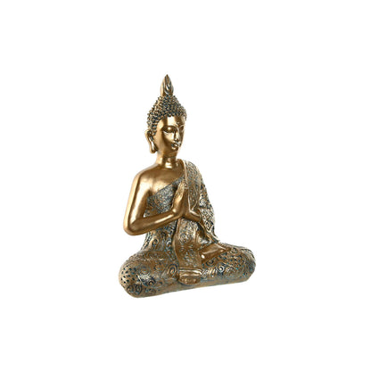 Figurine Décorative Home ESPRIT Doré Buda Oriental 29 x 16 x 37 cm