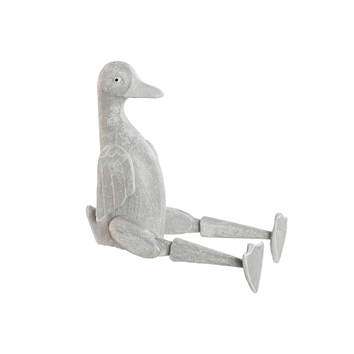 Figurine Décorative Home ESPRIT Gris Canard 16 x 14 x 42 cm (2 Pièces)