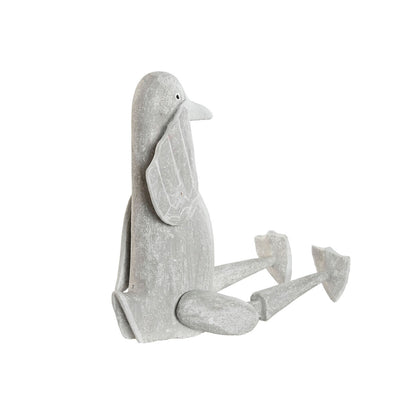 Figurine Décorative Home ESPRIT Gris Canard 16 x 14 x 42 cm (2 Pièces)