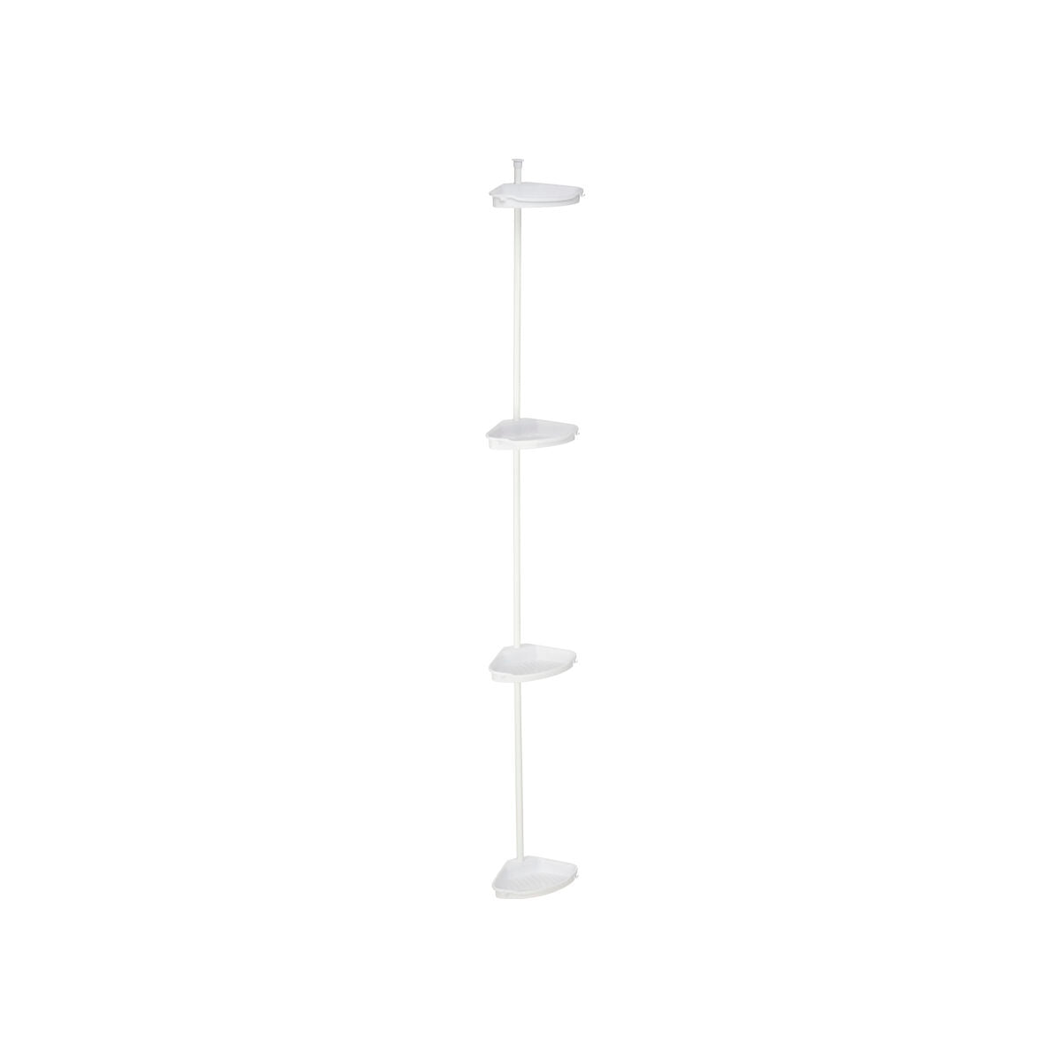 Etagère de salle de bains Extensible Métal Plastique (4 Unités)