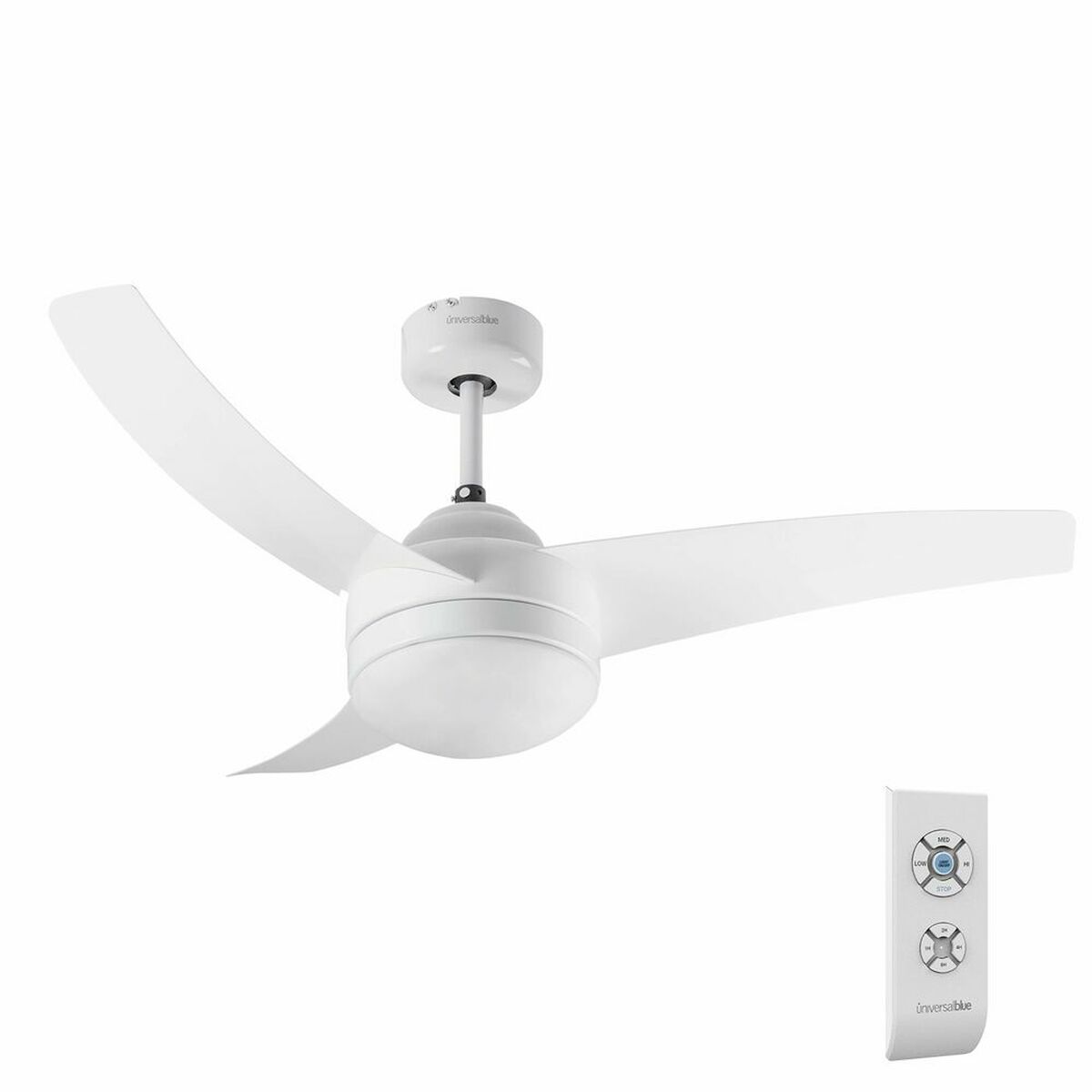 Ventilateur de Plafond Universal Blue UVT1300-20 60 W Ø 106 cm Blanc