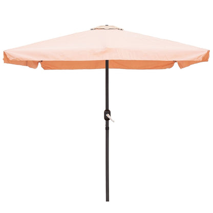 Parasol Monty alu Beige Aluminium 250 x 250 x 244 cm