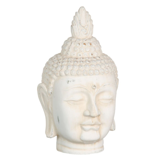 Figurine Décorative Crème Buda Oriental 19 x 18,5 x 32,5 cm