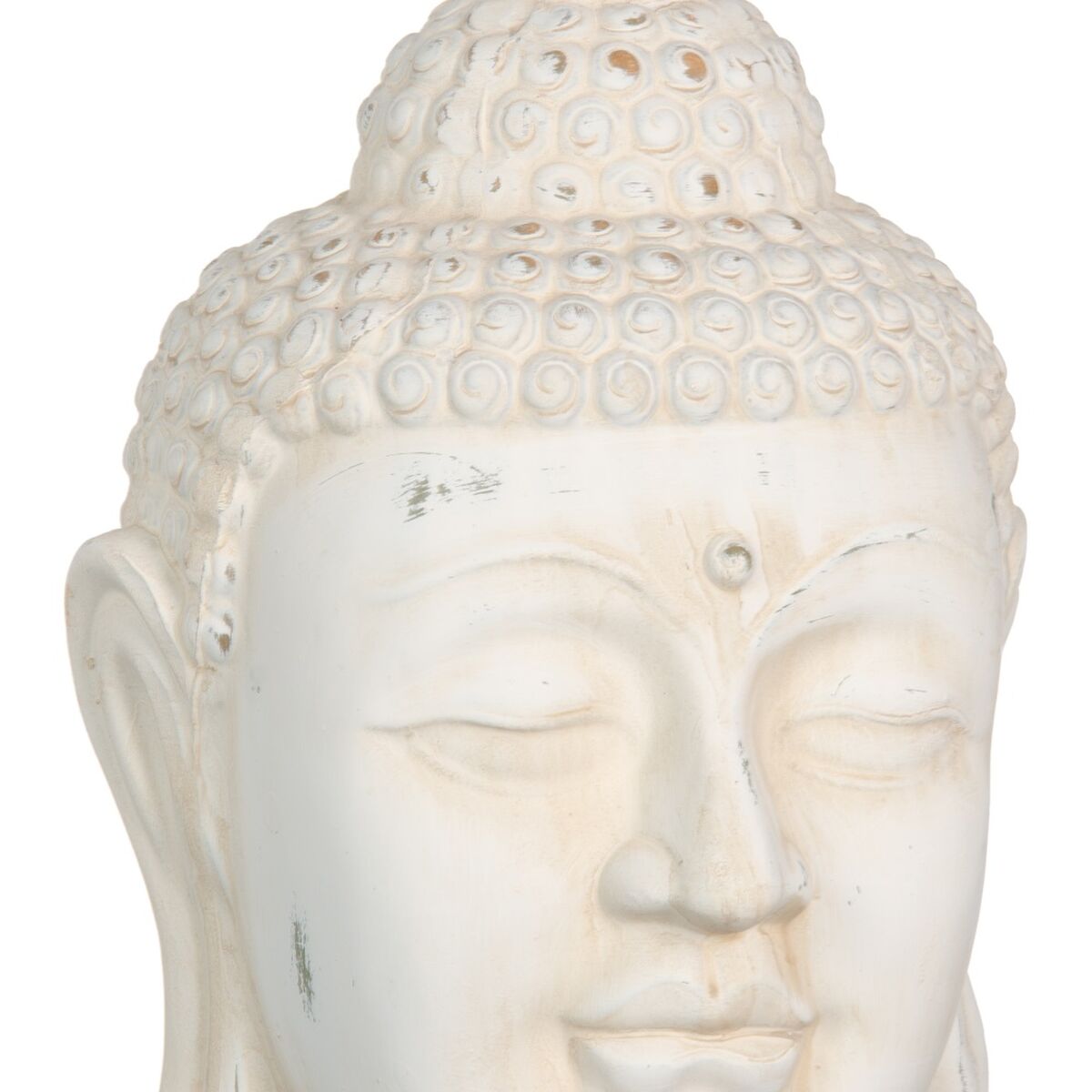 Figurine Décorative Crème Buda Oriental 19 x 18,5 x 32,5 cm