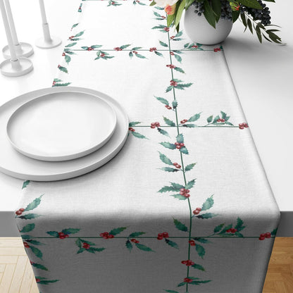 Chemin de Table Belum terciopelo White Christmas 1 Multicouleur 50 x 145 cm Noël