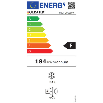 Congélateur Geratek Nuuk Blanc 1000 W