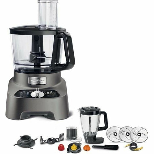 Robot culinaire Moulinex Noir/Gris 1000 W