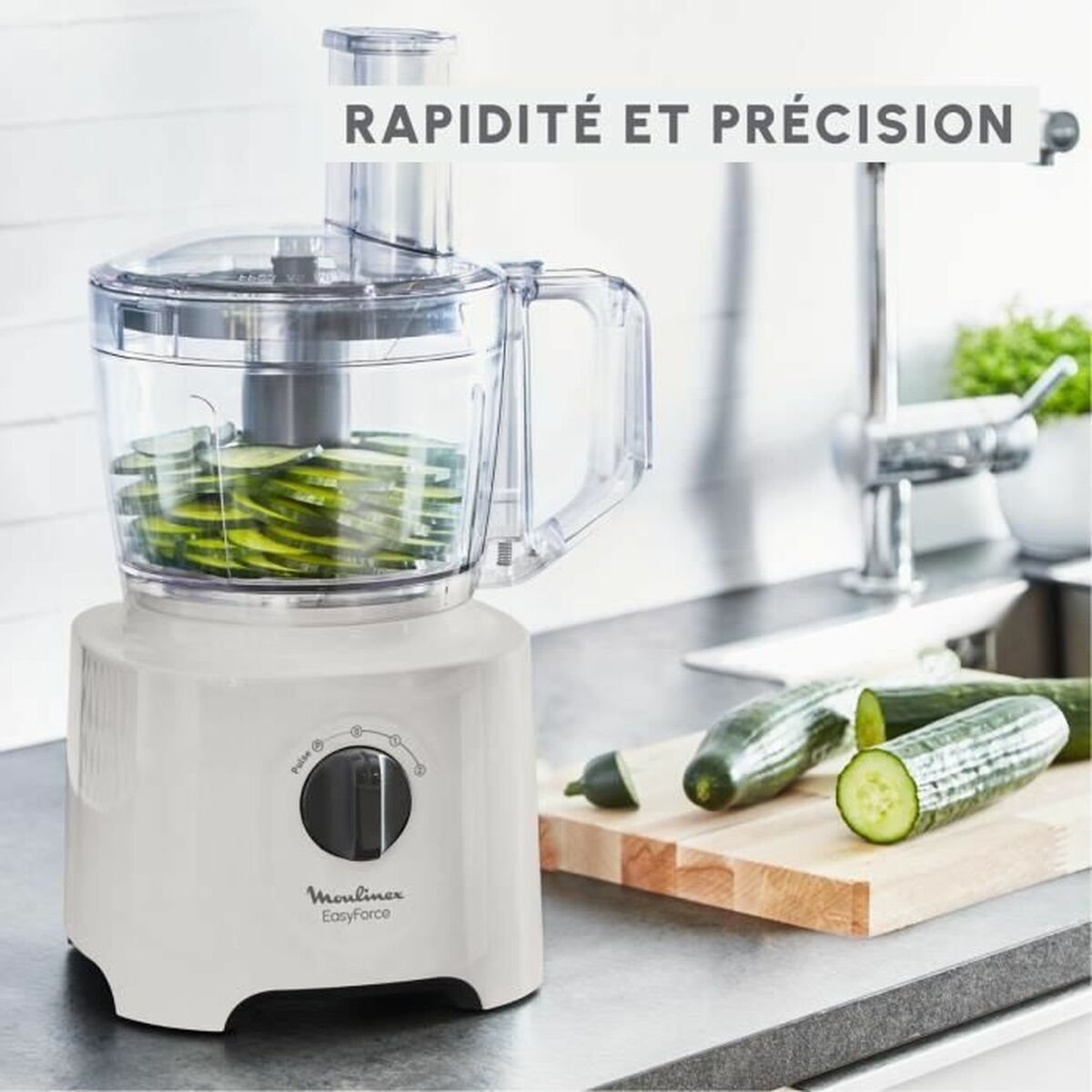 Robot culinaire Moulinex Blanc 800 W