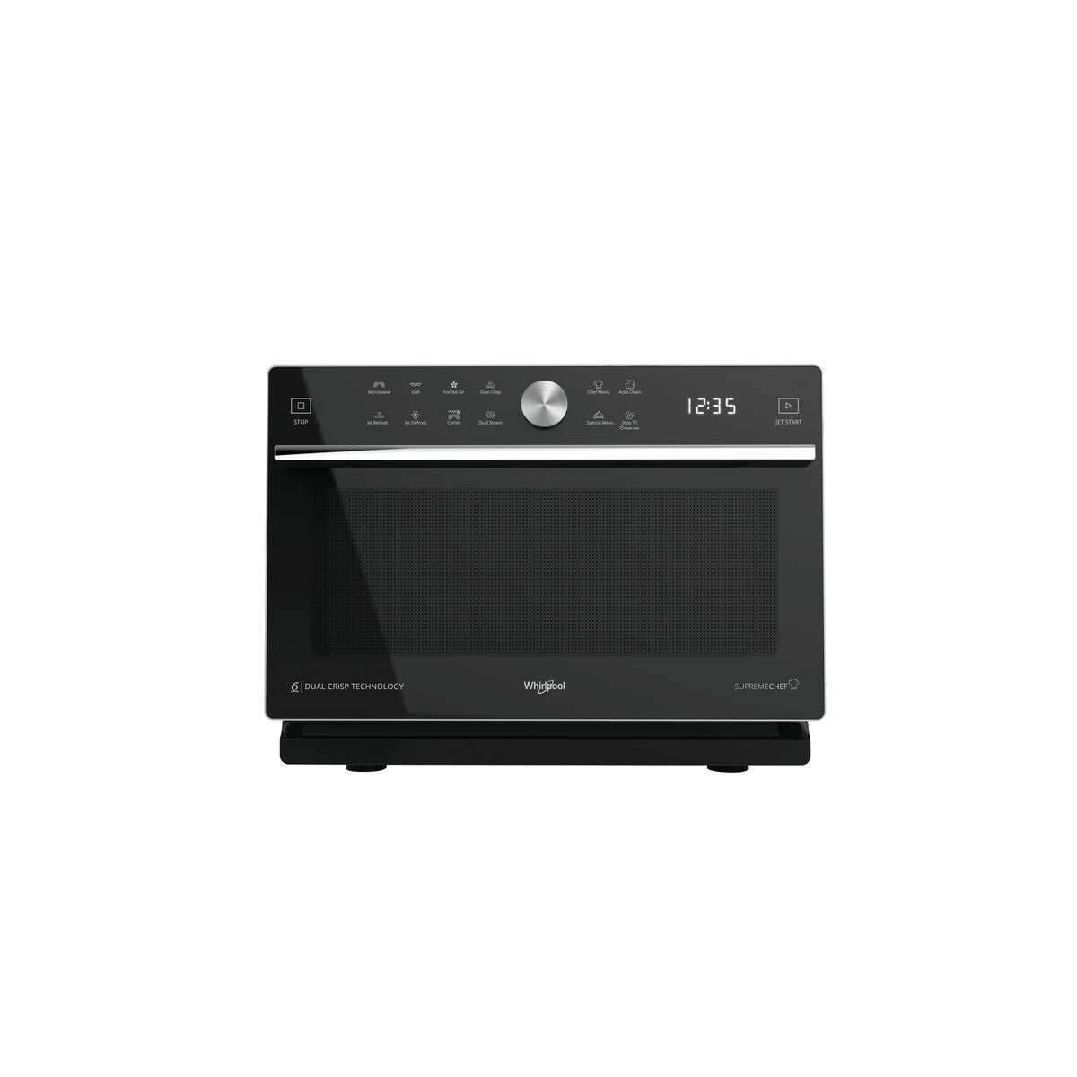 Micro-ondes avec Gril Whirlpool Corporation MWSC933SB 33L Noir 900 W