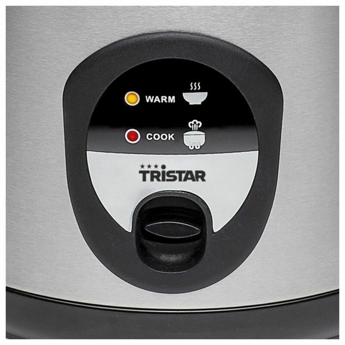 Cuiseur à riz Tristar RK-6126 Noir/Argenté Acier inoxydable 400 W