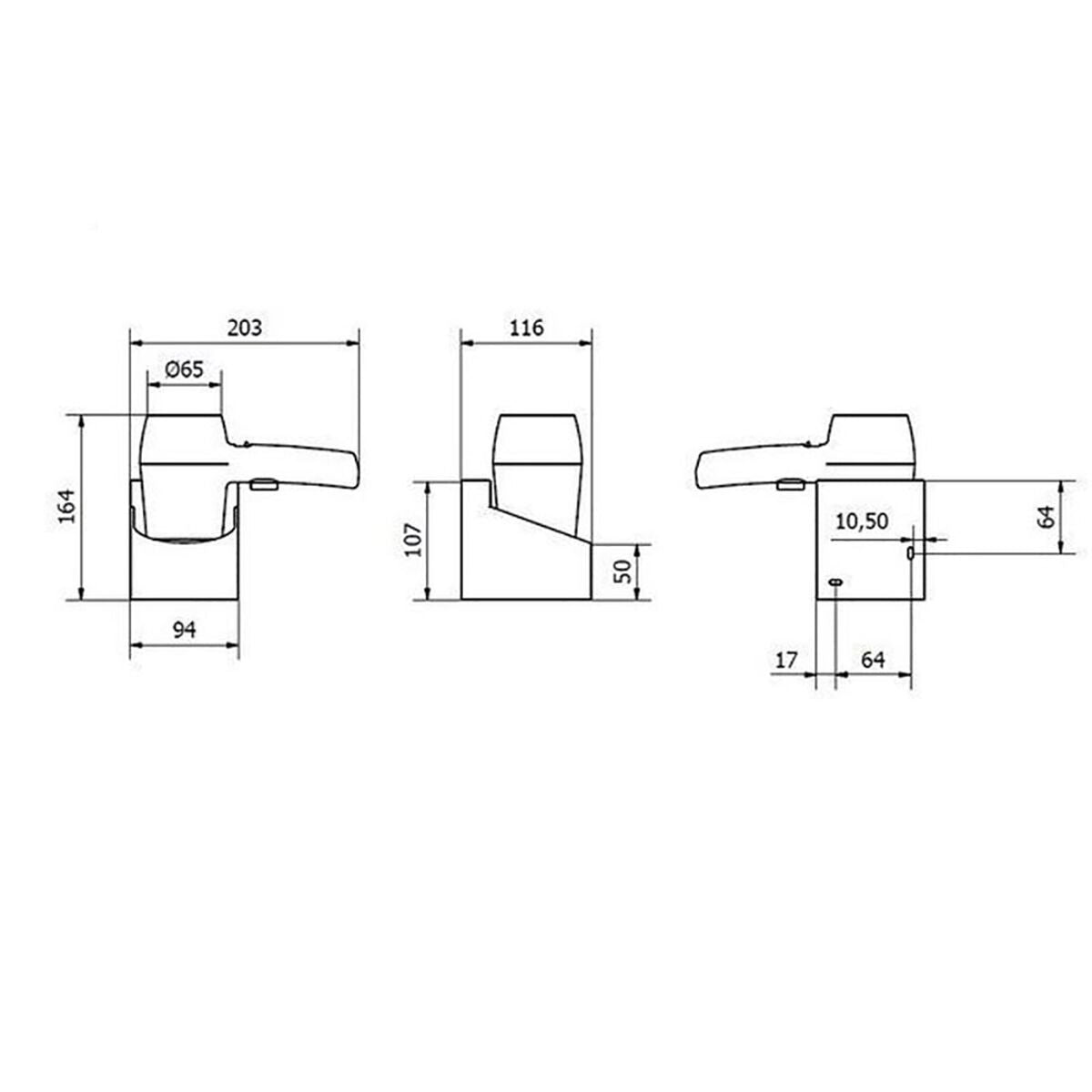 Sèche-cheveux Jofel Support mural Blanc 1200 W