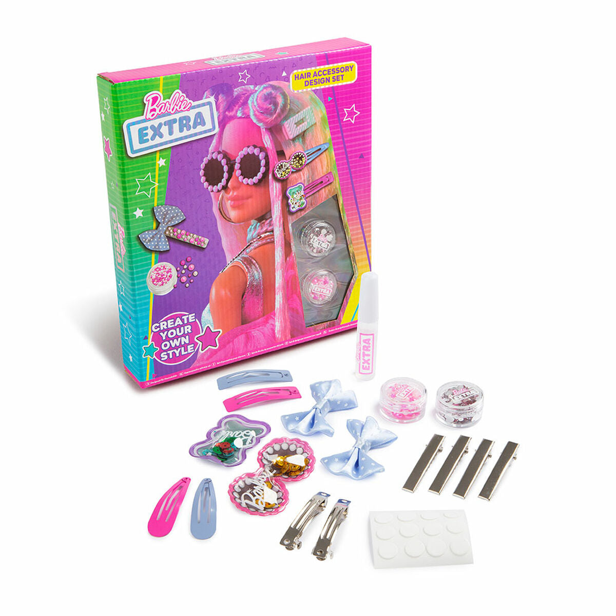 Accessoires pour les Cheveux Barbie Enfant 18 Pièces