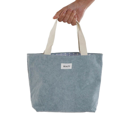 Sac Versa Corduroy Bleu 9 x 22 x 23 cm