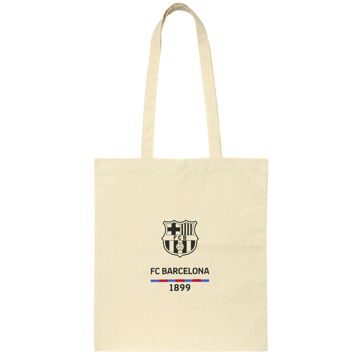 Sac F.C. Barcelona Beige Coton