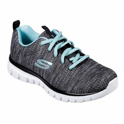 Chaussures de sport pour femme Skechers Graceful Twisted Noir