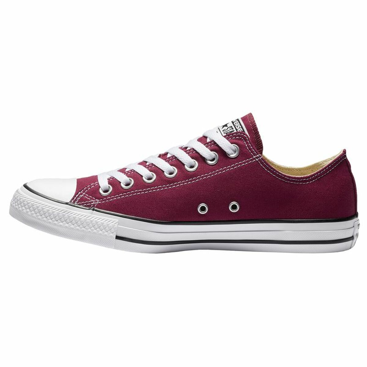 Chaussures casual femme Converse Chuck Taylor All Star Classic Low Rouge foncé