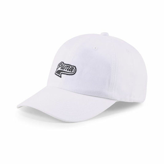 Casquette de Sport Puma Script Logo Blanc Multicouleur Taille unique