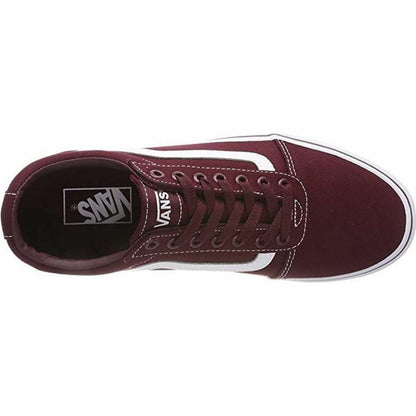 Chaussures casual homme Vans Ward MN Rouge foncé