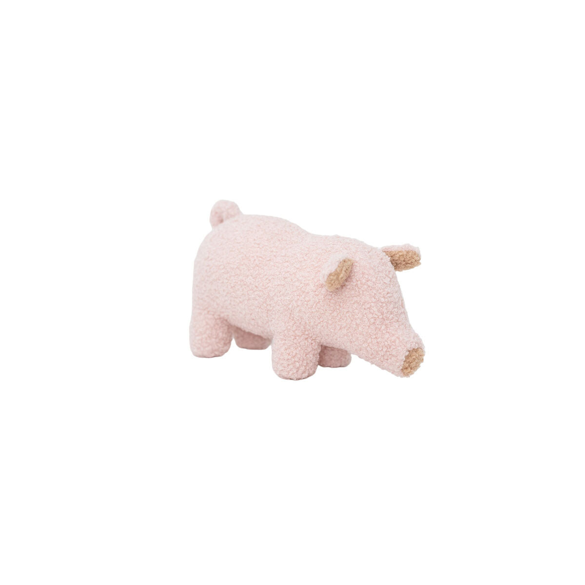 Jouet Peluche Crochetts Bebe Rose Cochon 30 x 13 x 8 cm