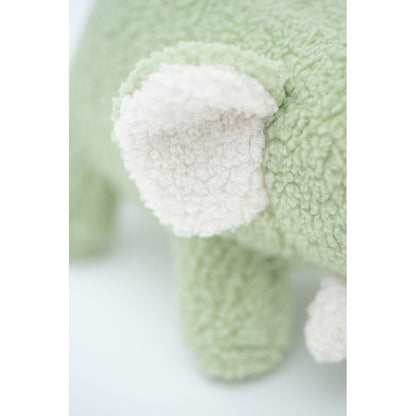 Jouet Peluche Crochetts Bebe Vert Eléphant 27 x 13 x 11 cm