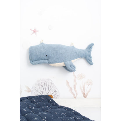 Jouet Peluche Crochetts OCÉANO Bleu clair Baleine 28 x 75 x 12 cm