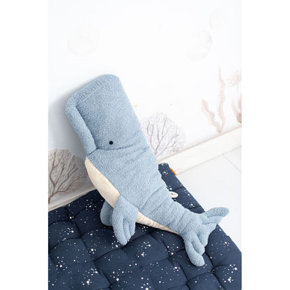 Jouet Peluche Crochetts OCÉANO Bleu clair Baleine 28 x 75 x 12 cm