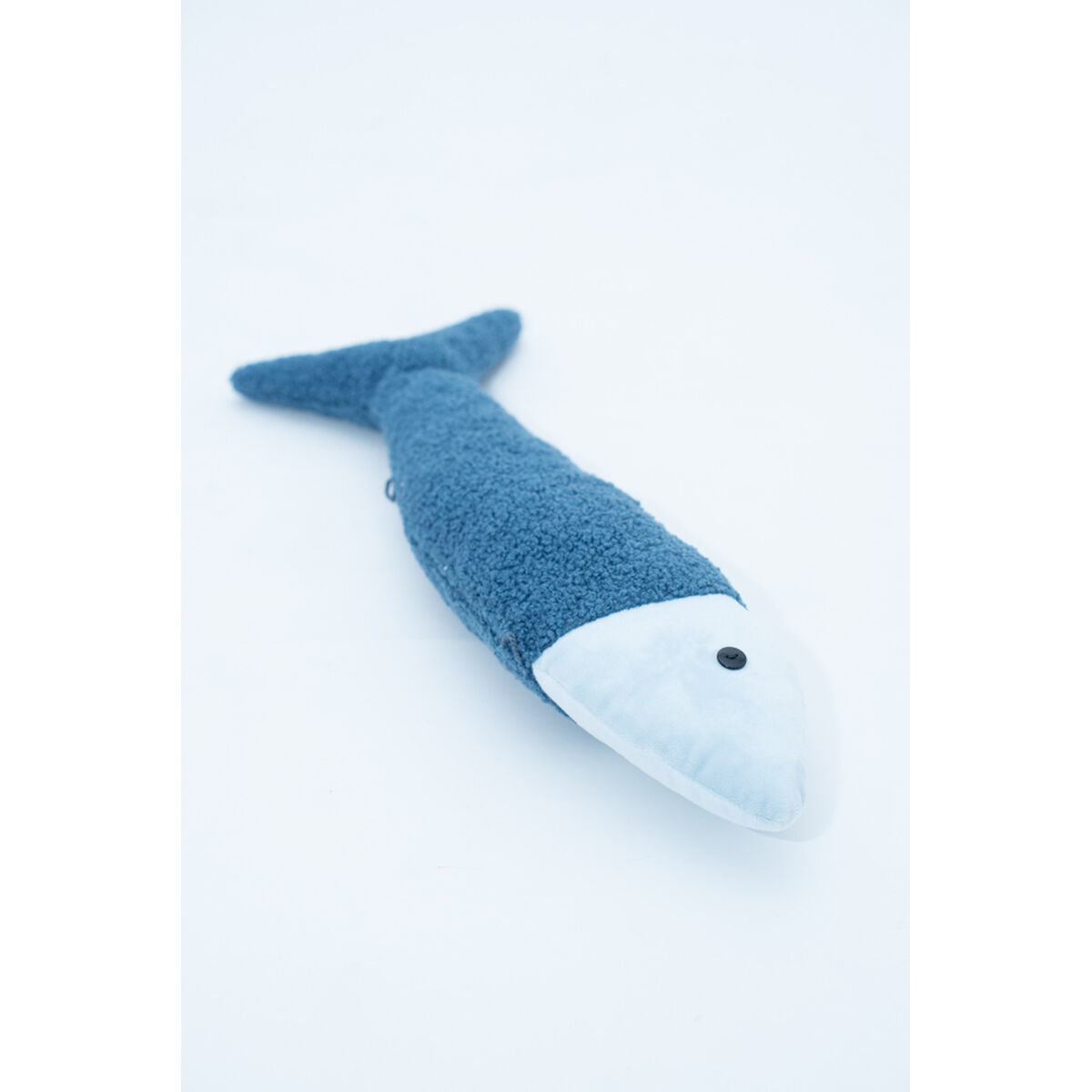 Jouet Peluche Crochetts OCÉANO Bleu foncé Poissons 11 x 6 x 46 cm 9 x 5 x 38 cm 2 Pièces