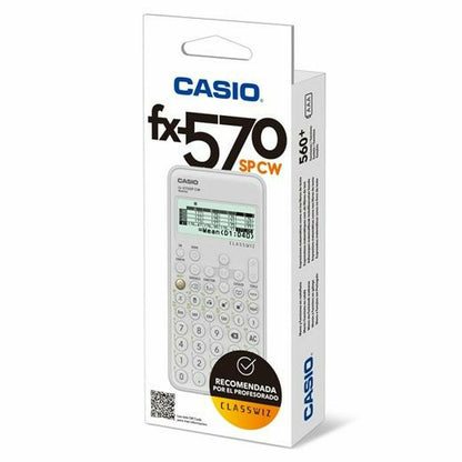 Calculatrice scientifique Casio Blanc