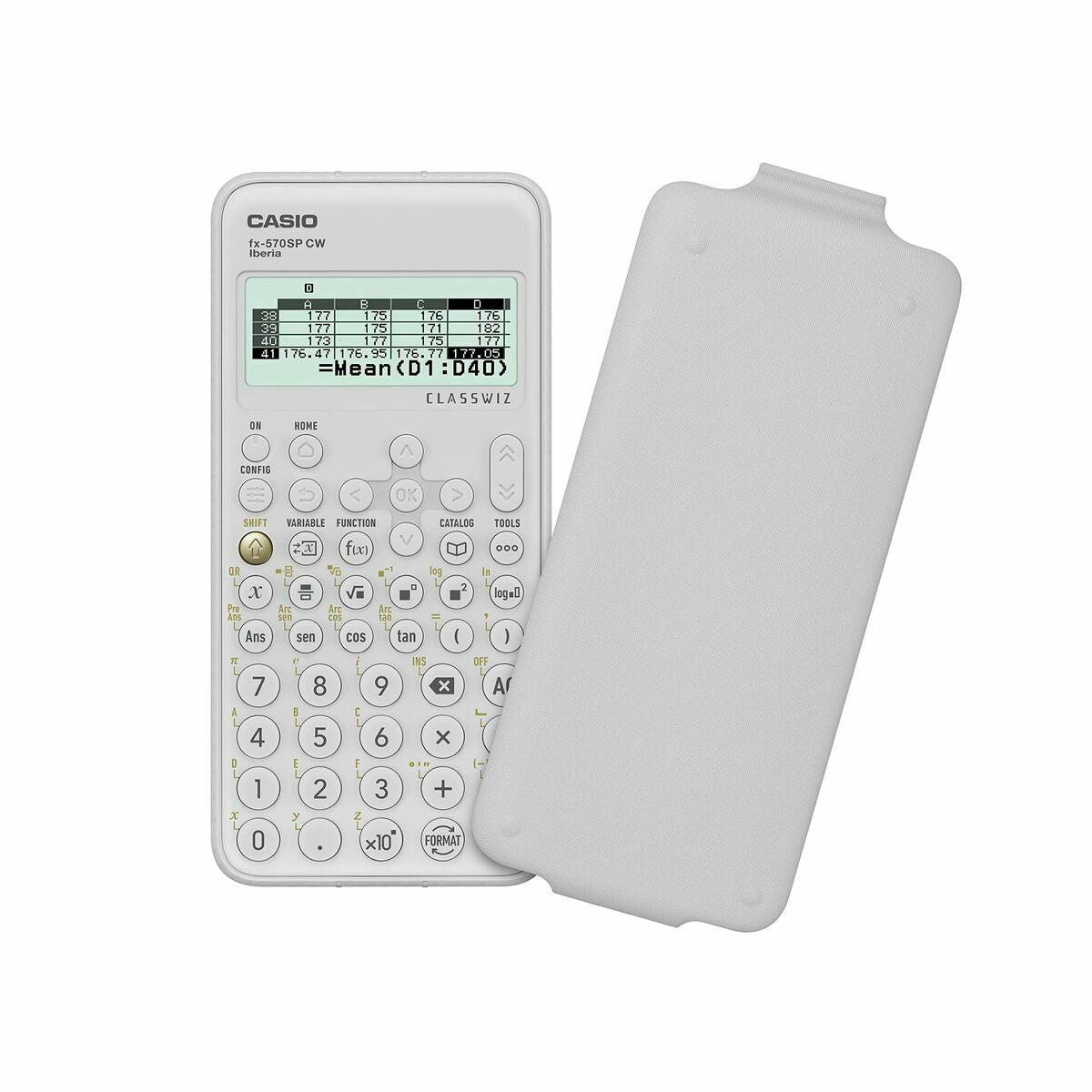 Calculatrice scientifique Casio Blanc