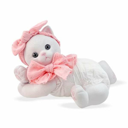 Jouet Peluche Berjuan Anireal Blanc Chat 35 cm