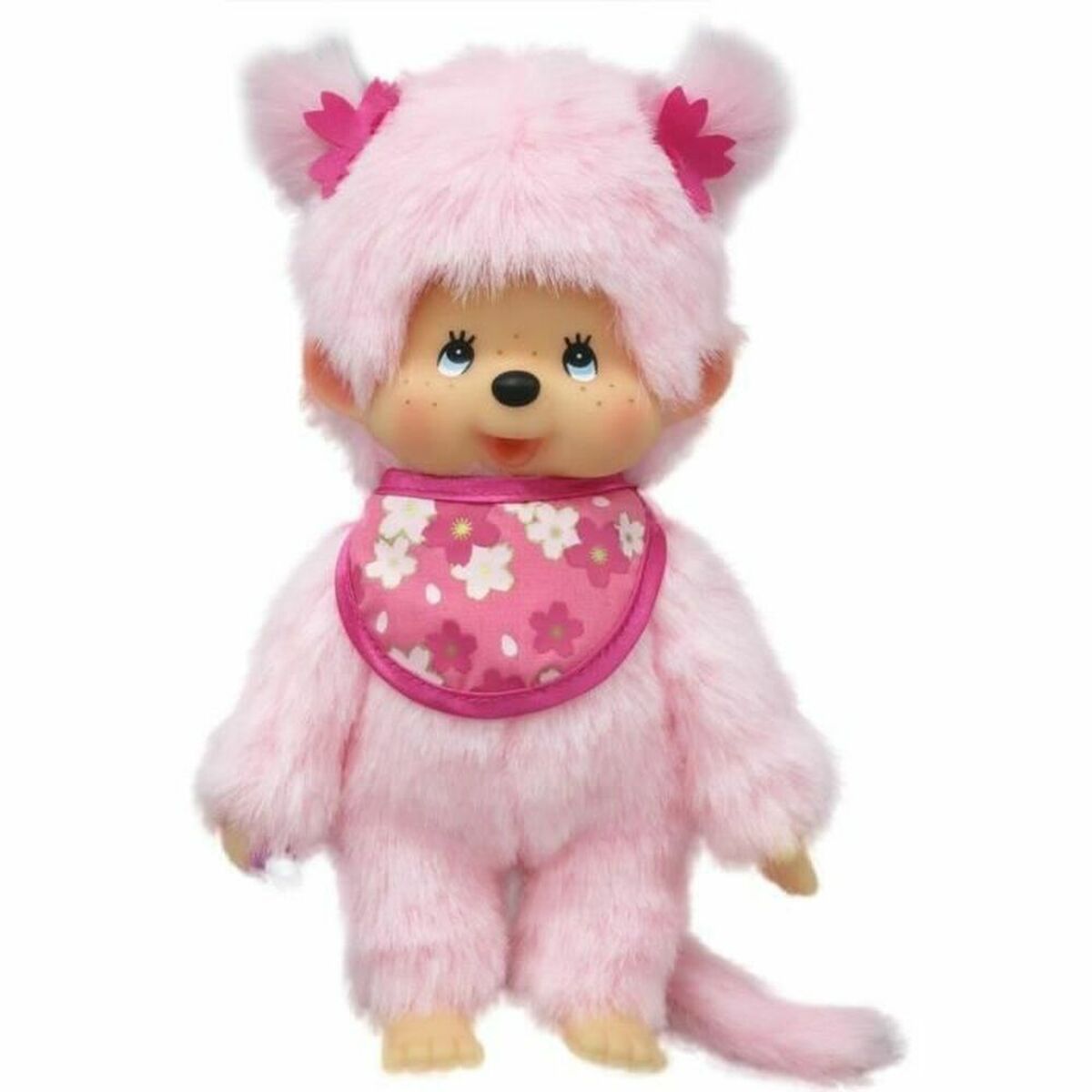 Jouet Peluche Bandai MONCHHICHI Pinky Rose (1 Pièce)