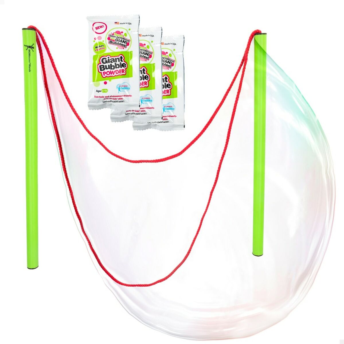 Jeu de Bulles de Savon WOWmazing 41 cm (24 Unités)