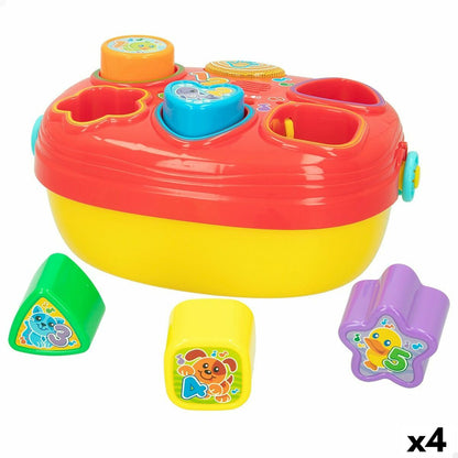 Jouet interactif pour bébé Winfun 22 x 9,5 x 15,5 cm (4 Unités)