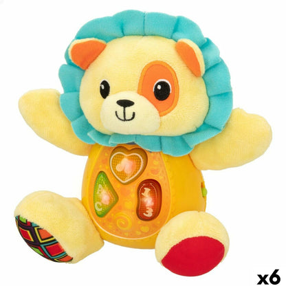 Jouet Peluche Winfun animaux ES 16 x 17,5 x 9,5 cm (6 Unités)